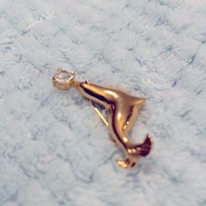 Dolphin Brooch